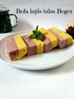 Foto resep Bolu Kukus Lapis Talas khas Bogor