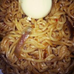 A picture of Indomie pepper soup.