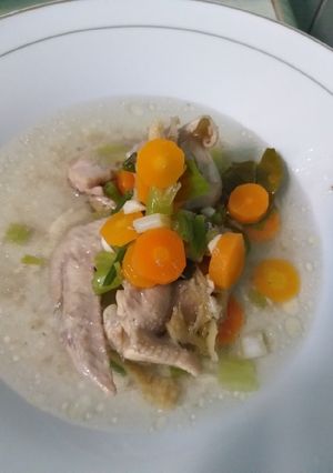 Foto resep Sop ayam pak min klaten versi Me ❤