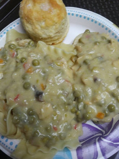 A picture of Chicken A La King.