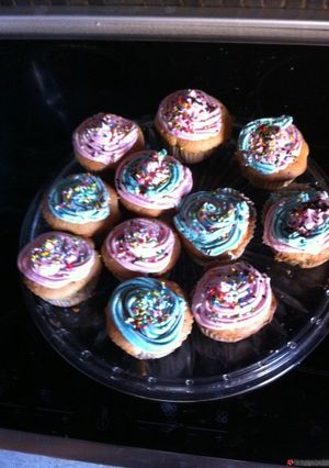 Φωτογραφία της συνταγής Τέλεια και εύκολα cupcakes με βουτυρόκρεμα