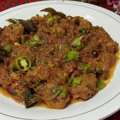 Besan ka khagina بیسن کا خاگینہ A picture of Besan ka khagina بیسن کا خاگینہ.