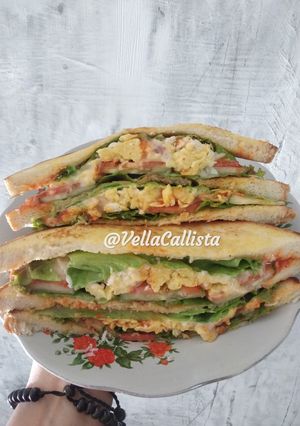 Foto resep Sandwich Menu Sarapan Praktis