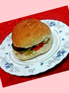عکسی از دستور همبرگر🍔
