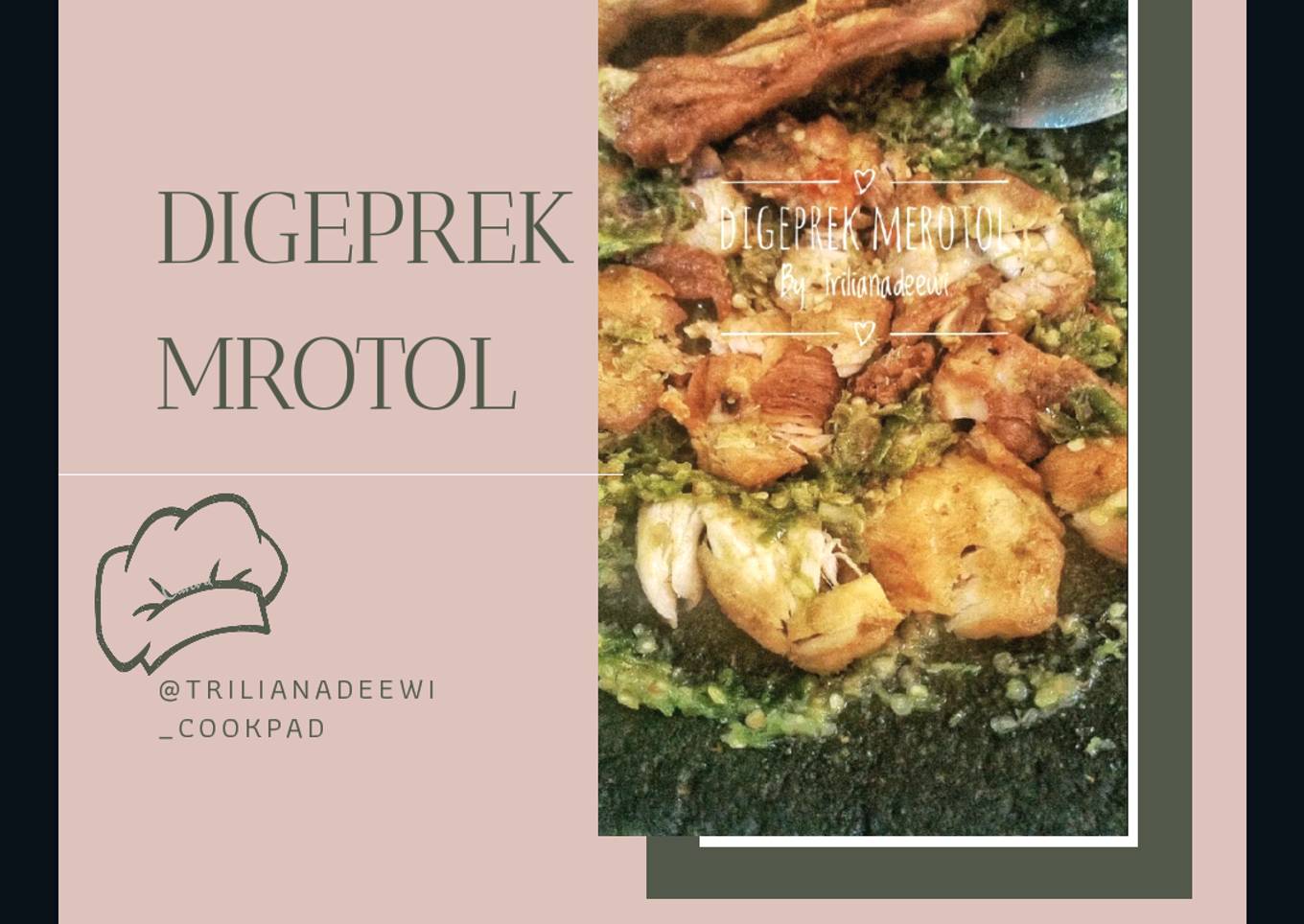 Digeprek Merotol (Ayam Suir Geprek)