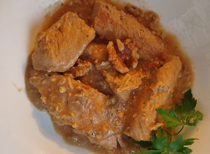 Foto principal de Solomillos de pavo con nueces