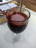 Milkshake de morango com sorvete caseiro sem leite