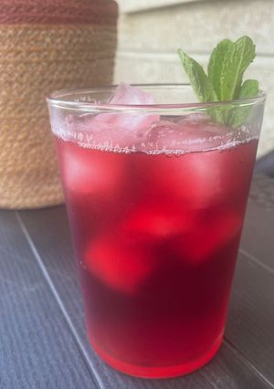 Una foto de Infusión flor de jamaica