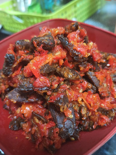 Foto resep Paru balado