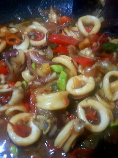 Foto resep Oseng cumi pete