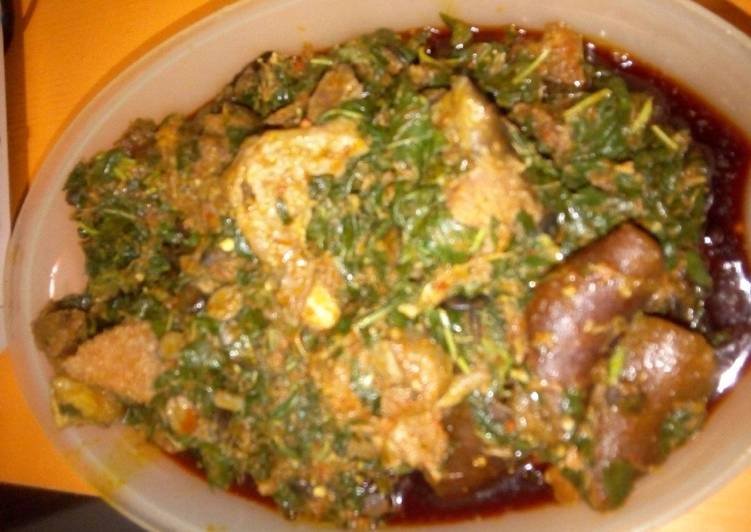 Recipe of Any-night-of-the-week Eforiro(Vegetable Soup)
