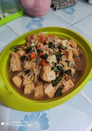 Foto resep Tumis tauge,sawi,tahu