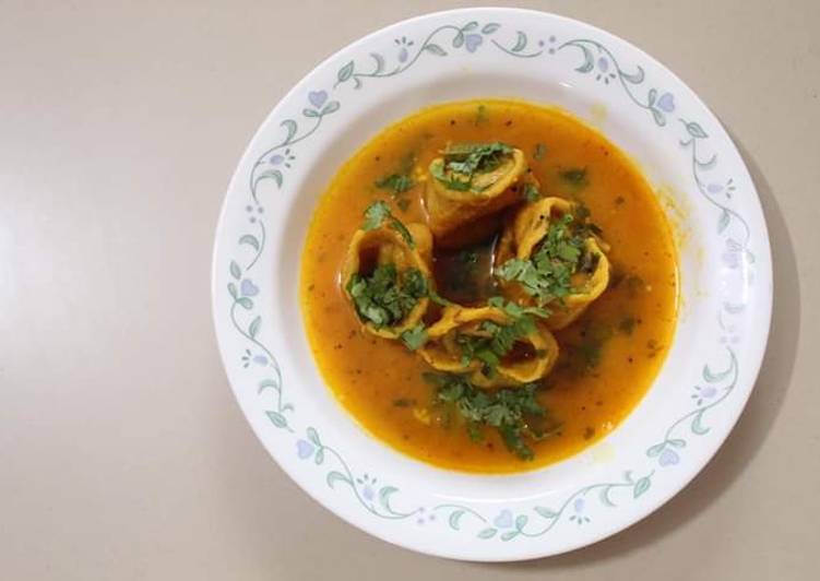 Step-by-Step Guide to Prepare Homemade Dal dhokali tortellini