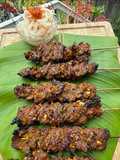 Cambodian grilled beef skewers