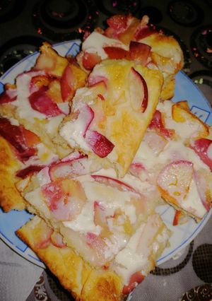 Barackos lepény recept fotója