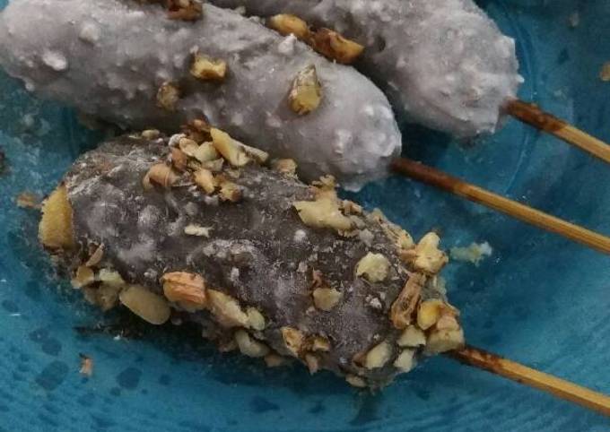 Langkah Mudah untuk Membuat Es pisang coklat yang Menggugah Selera