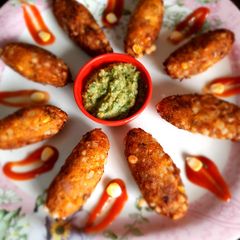 A picture of Sweet corn Nuggets.