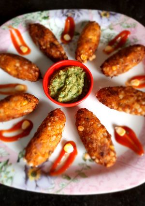 A picture of Sweet corn Nuggets.