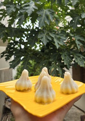 A picture of Ukadiche Modak.