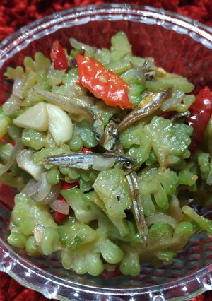 Foto resep Oseng Pare dan Teri 💚