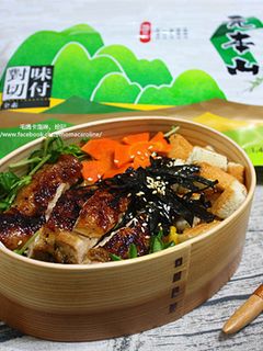 【元本山幸福廚房】檸檬雞腿排佐海苔絲餐盒 的食譜成品照片