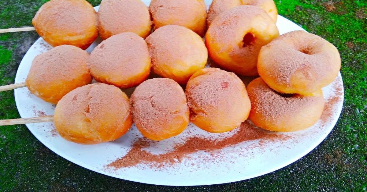 Mini Labu Resep Donat Mini Labu Kuning oleh DaruDewi - Cookpad