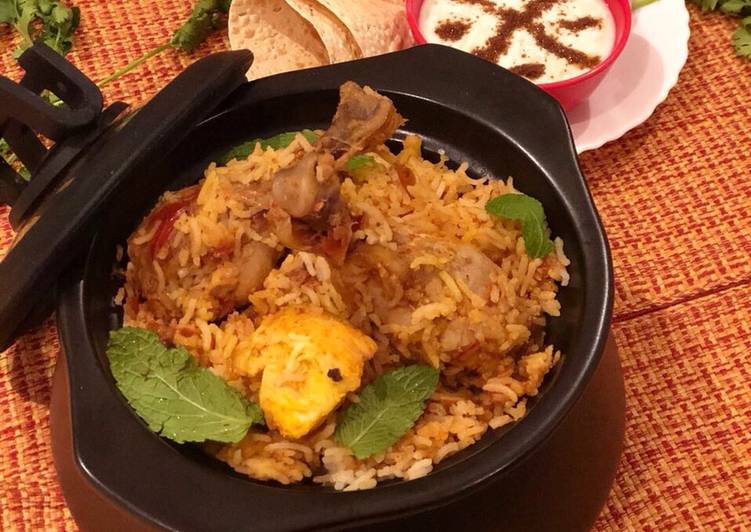 Luckhnawi chicken Biryani