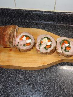 Una foto de ARROLLADO DE CERDO CALIENTE. JON STYLE