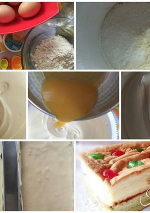 Foto resep Lapis Ekonomis Vanilla Green Tea