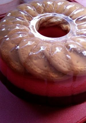 Foto resep Puding regal strawberry coklat