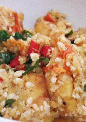 Foto resep Tofu Telur Asin Pedas
