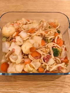 照燒醬蔬菜炒麵 的食譜成品照片