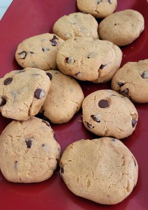 Foto resep Choco chip cookies takaran sendok