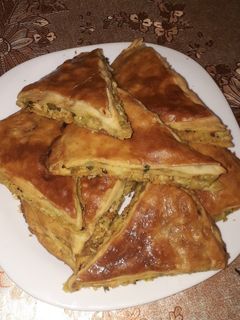 صورة لوصفة الفطيرة التركية العجيبة 😍😍😍