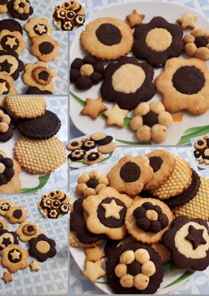 صورة لوصفة كوكيز 🍪 جوز الهند والكاكاو