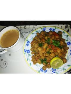 छोले चाट (chole chaat recipe in Hindi) रेसिपी मुख्य फोटो