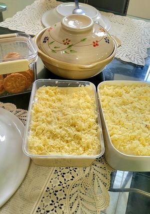 Foto resep Roti Tawar Stup Vla Keju