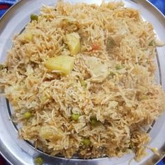 Vegetable pulao A picture of Vegetable pulao.