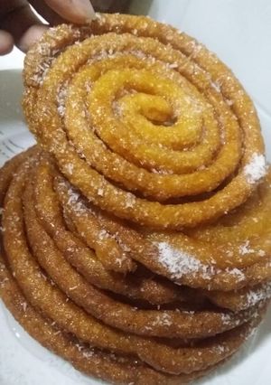 صورة لوصفة مشبك او قطايف