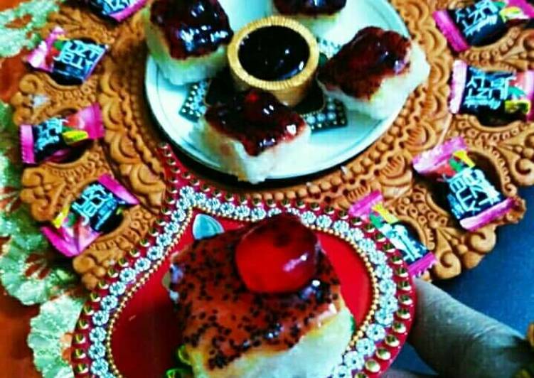 Custard Apple JuztJelly Burfi Custard Apple JuztJelly Burfi