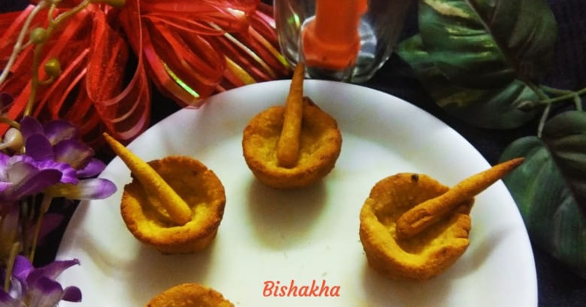 Besan Diya Mathri Recipe By Bishakha Kumari Saxena
