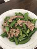 Tumis kapri daging sapi