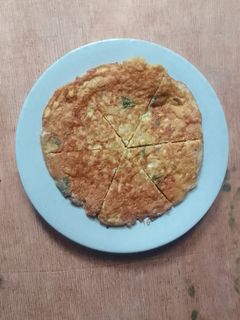 Foto resep Telur Dadar Mie instan