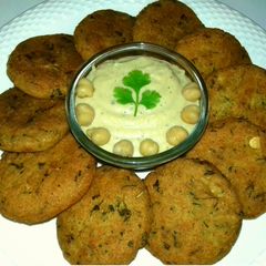A picture of Chana Kabab.