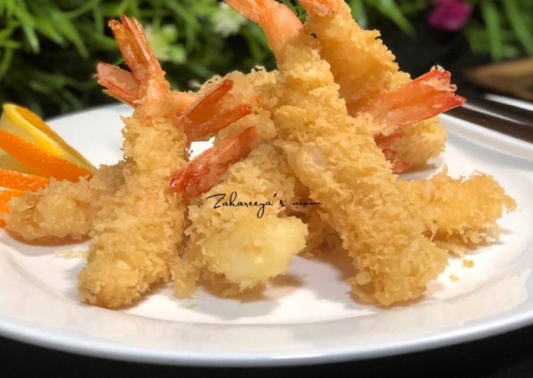 Udang tempura(shrimp tempura 🍤)