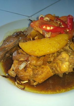 Foto resep Semur ayam kentang #PR_AnekaSemur