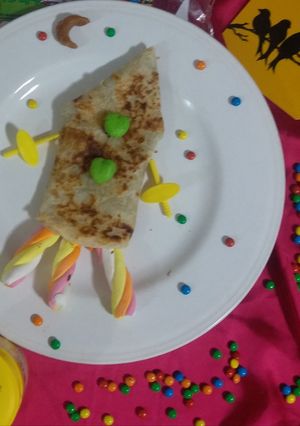 A picture of Rocket paratha.