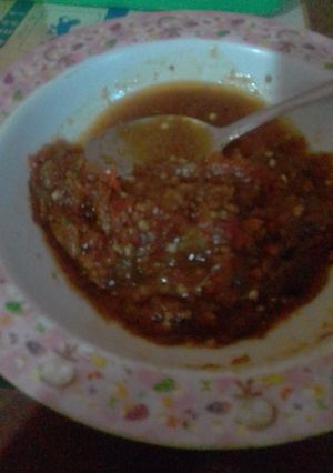 Foto resep Sambal goang 😀☝pedas mantap