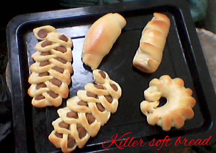 Cara termudah untuk Masak LezatKiller soft bread ala victoria bakes