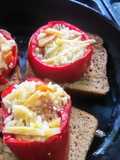 Tostadas de morrón a la sartén🌶️︶⁠￣ ƪ⁠(⁠˘⁠⌣⁠˘⁠)⁠ʃ